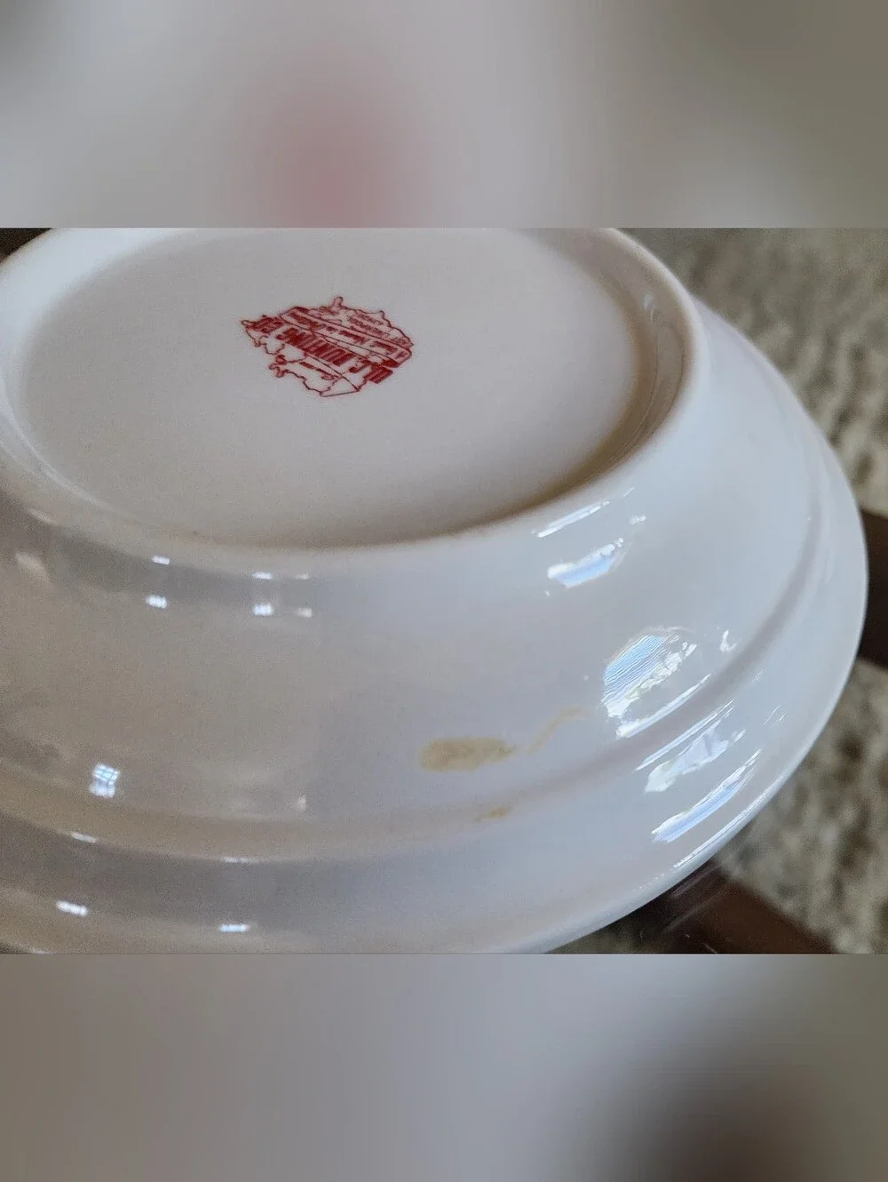 Vntg Champlain College Ashtray 60s - Picture 11 of 14